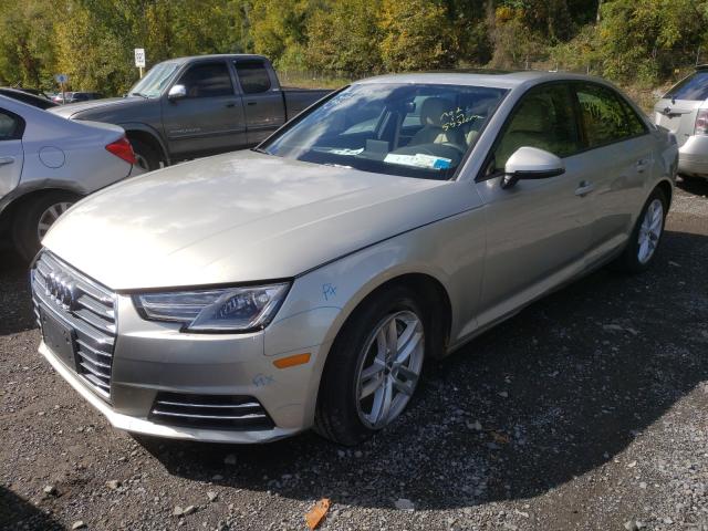 2017 Audi A4 PREMIUM, VIN WAUANAF41HN064484, JAV aukciono nuotrauka 2