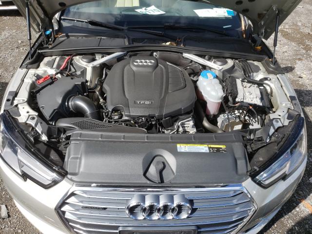 2017 Audi A4 PREMIUM, VIN WAUANAF41HN064484, JAV aukciono nuotrauka 7