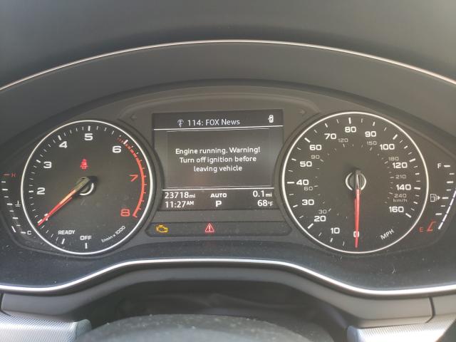 2017 Audi A4 PREMIUM, VIN WAUANAF41HN064484, JAV aukciono nuotrauka 8