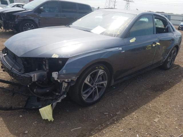2021 Audi A4 PREMIUM, VIN WAUEAAF45MA018106, JAV aukciono nuotrauka 2