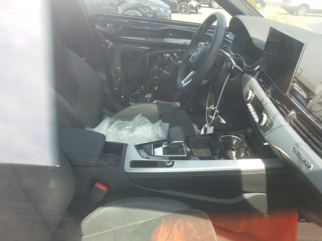 2021 Audi A4 PREMIUM, VIN WAUEAAF45MA018106, JAV aukciono nuotrauka 5