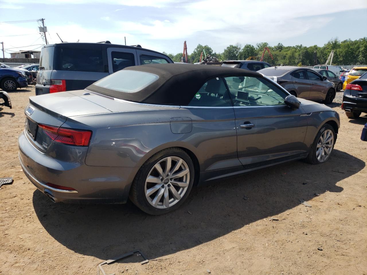 2018 Audi A5 PREMIUM, VIN WAUYNGF52JN000258, JAV aukciono nuotrauka 3