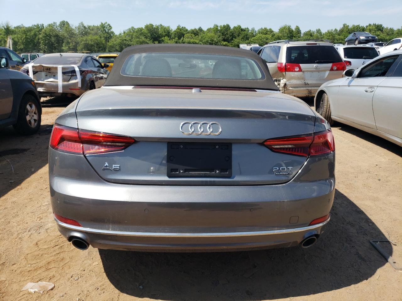 2018 Audi A5 PREMIUM, VIN WAUYNGF52JN000258, JAV aukciono nuotrauka 6