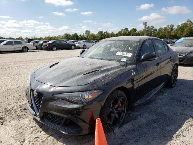 2018 Alfa Romeo GIULIA QUA, VIN ZARFAEAV2J7576427, JAV aukciono nuotrauka 2