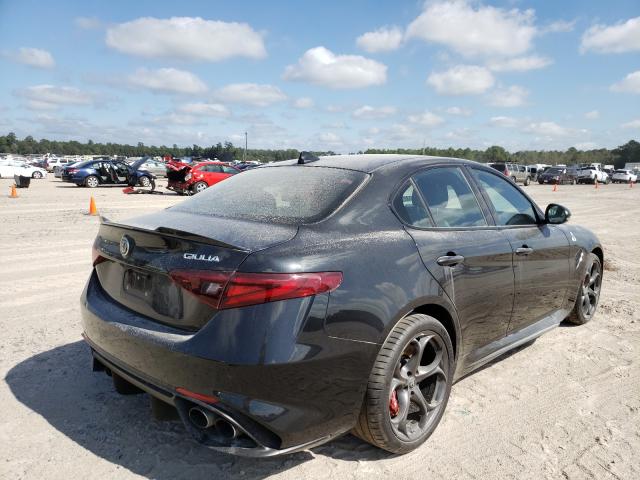 2018 Alfa Romeo GIULIA QUA, VIN ZARFAEAV2J7576427, JAV aukciono nuotrauka 4