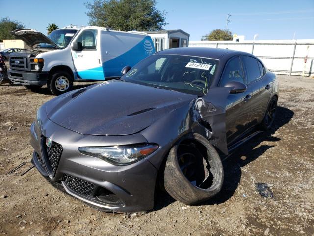 2017 Alfa Romeo GIULIA QUA, VIN ZARFAEAV8H7557858, JAV aukciono nuotrauka 2