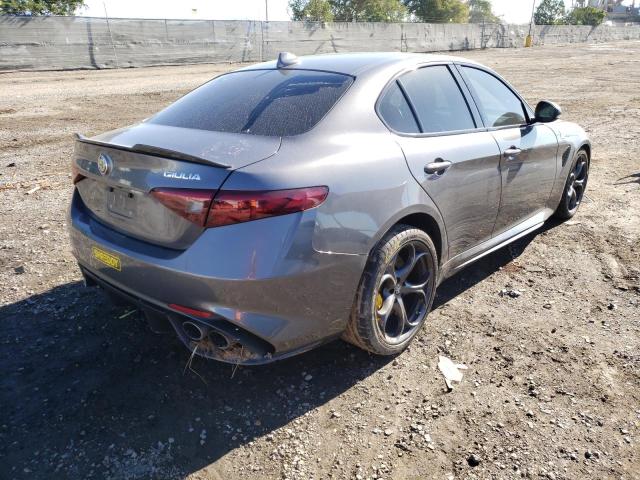 2017 Alfa Romeo GIULIA QUA, VIN ZARFAEAV8H7557858, JAV aukciono nuotrauka 4